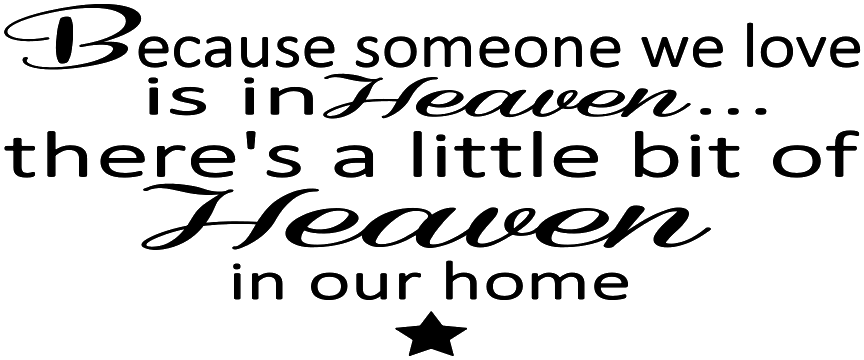 BECAUSE SOMEONE WE LOVE
