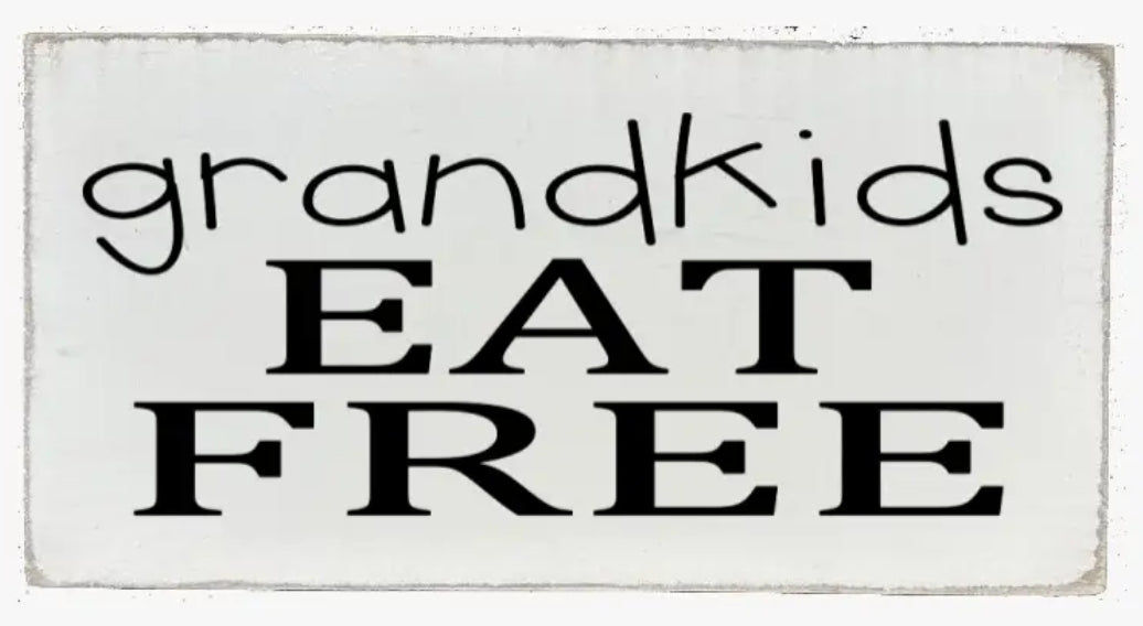 Grandkids eat free Tote 10