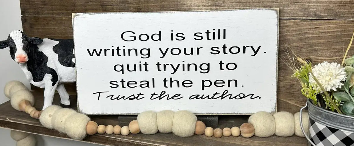 GOD IS STILL WRITING YOUR STORY tote 2