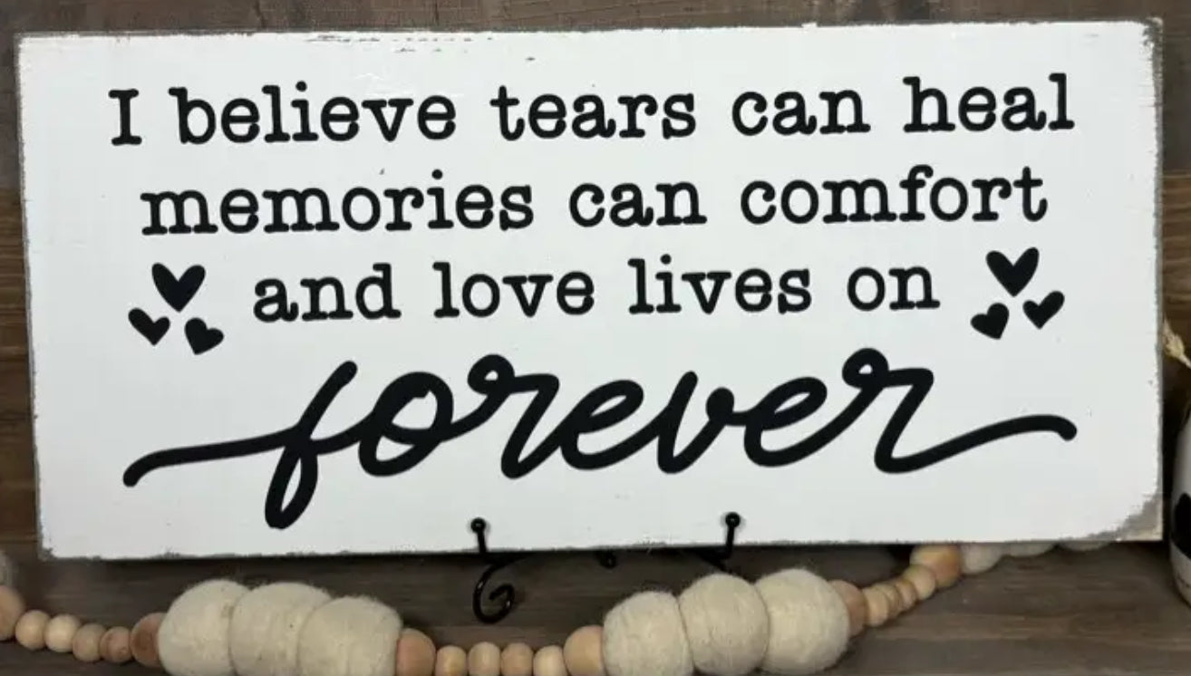 I BELIEVE TEARS CAN HEAL tote 5