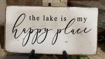 THE LAKE IS MY HAPPY PLACE-BOHO