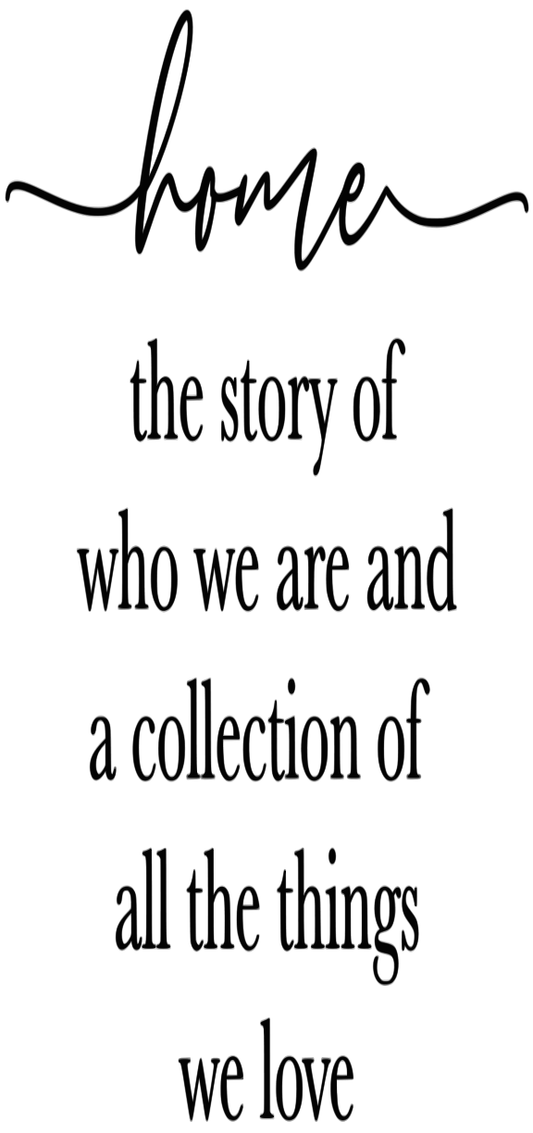 HOME THE STORY tote 3