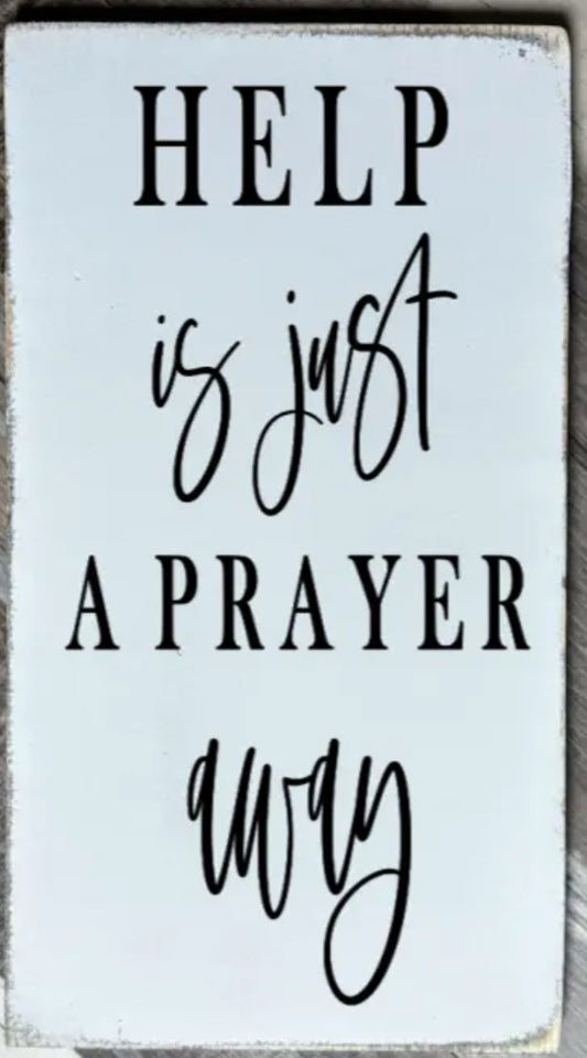 Help is just a prayer away tote 8
