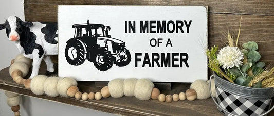IN MEMORY OF A FARMER tote 1