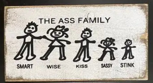 THE ASS FAMILY tote 1