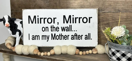 MIRROR MIRROR ON THE WALL tote 2