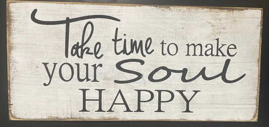 Take Time To Make Your Soul Happy Tote 2