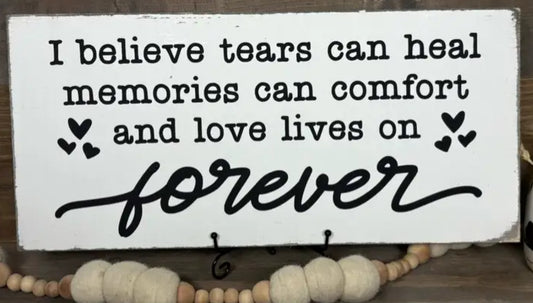 I BELIEVE TEARS CAN HEAL tote 5