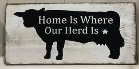 Home is where our herd is