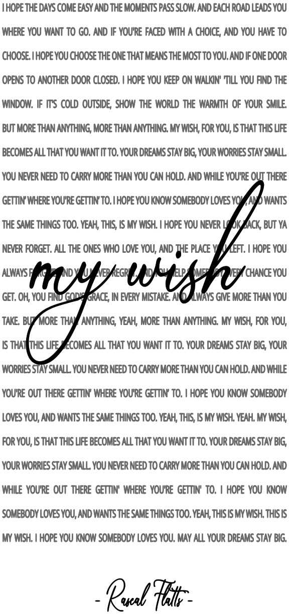 MY WISH-NEW-BOHO