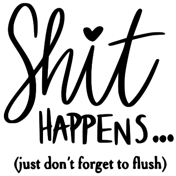 SHIT HAPPENS tote 12