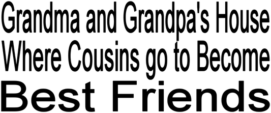 GRANDMA AND GRANDPA'S HOUSE tote 3